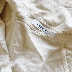 Everlane Silk Button Up Short Sleeve Shirt